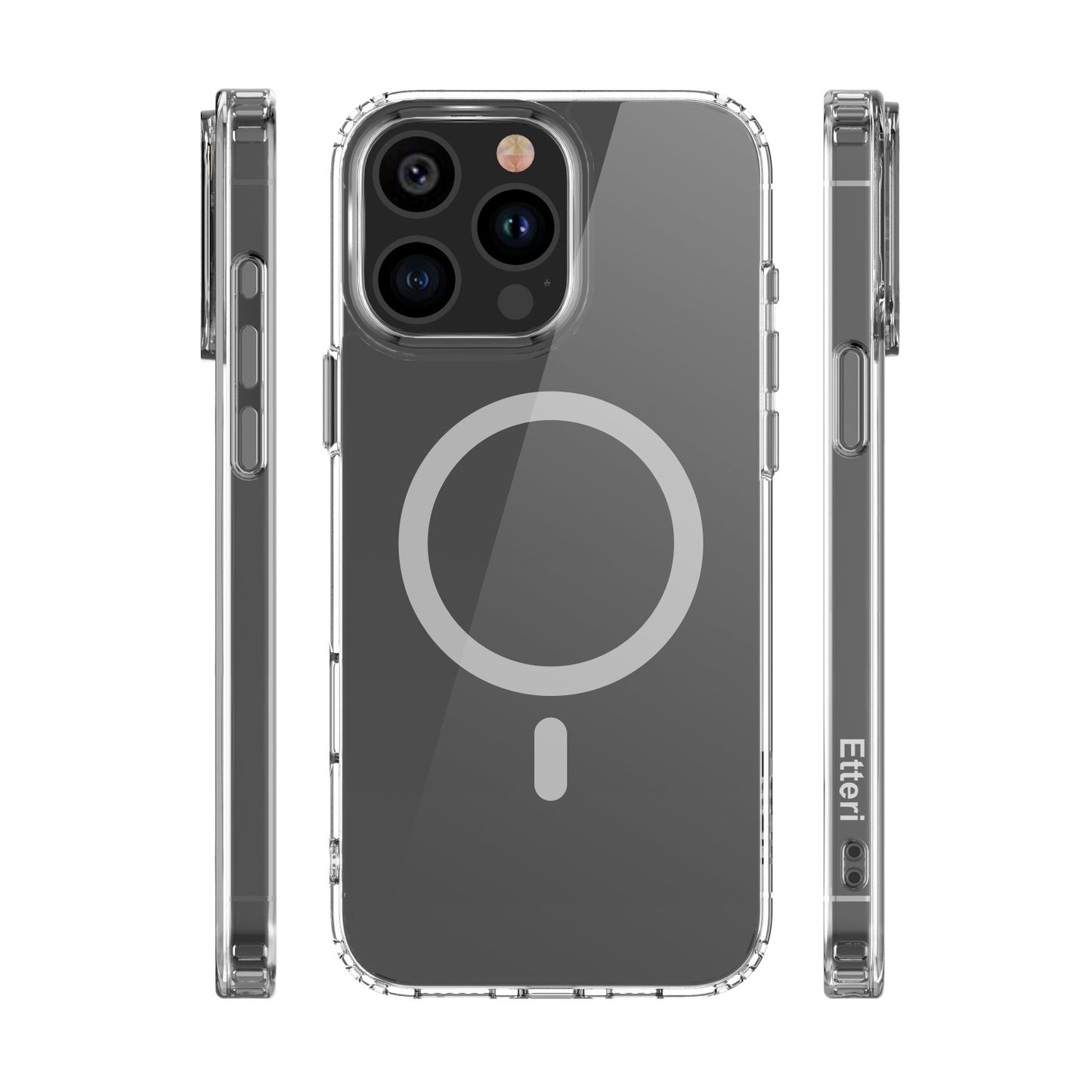 Etteri Color Mag case for iPhone 12 / 12 Pro 6,1" grey