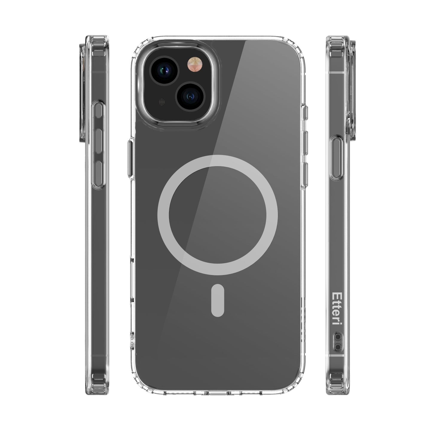 Etteri Color Mag case for iPhone 13 6,1" grey