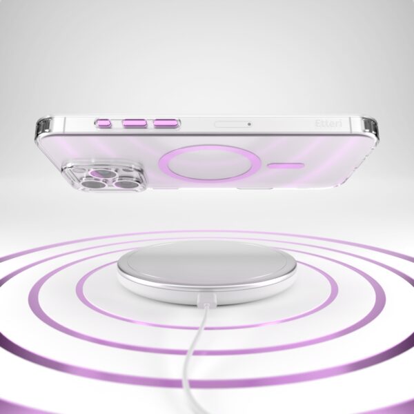 Etteri Color Mag case for iPhone 16 Pro Max 6,9" pink