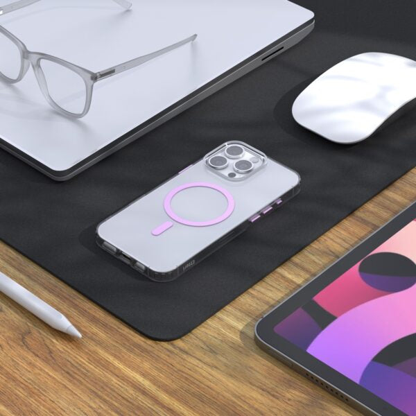 Etteri Color Mag case for iPhone 16 Pro Max 6,9" pink