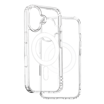 Husa antisoc 1,5 Mm Mag pentru iPhone 16 Pro Max 6,9" Transparent Big Hole + Button