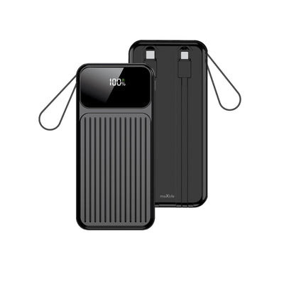 Cablu Maxlife Acumulator extern cu Built-in Mxpb-06 Bkt PD QC 22,5W 10000 Mah Negru