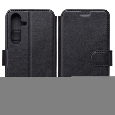 Husa Smart deschis pentru Motorola Moto E14 / G04 / G24 Negru