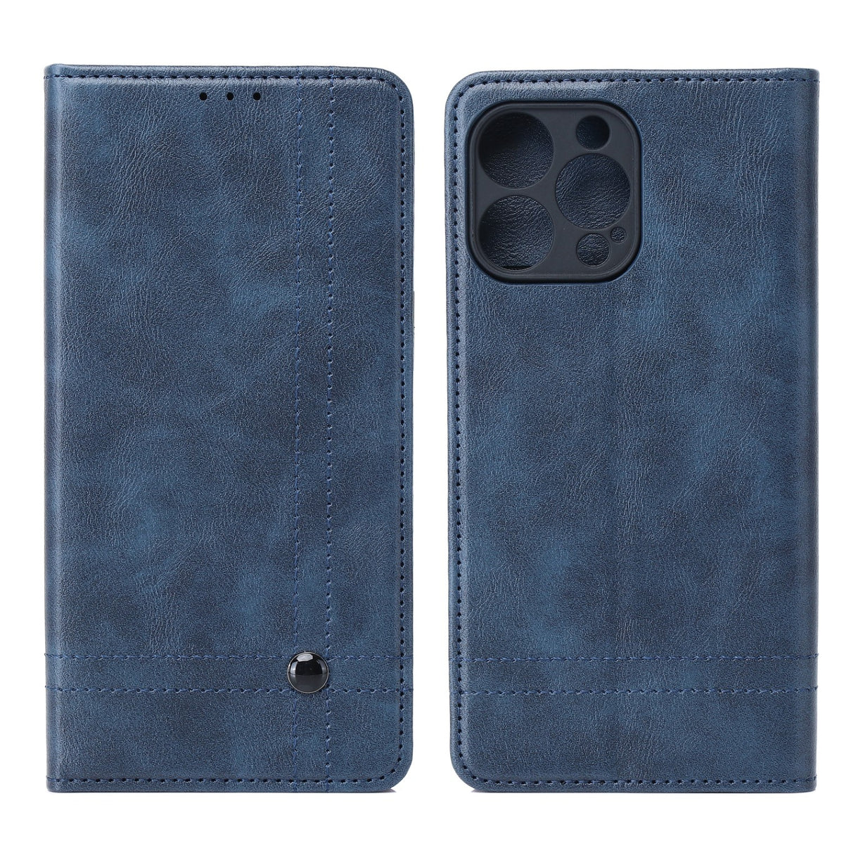 Husa Smart Seam pentru iPhone 17 Air 6,6" Bleumarin