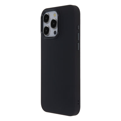 Husa Satin Touch pentru Samsung Galaxy A14 4G / A14 5G Negru