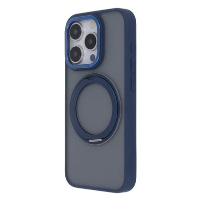 Husa Secure Spinning Mag pentru iPhone 15 Pro 6,1" Bleumarin