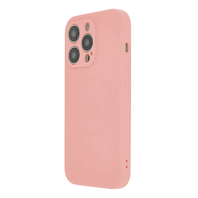 Husa Soft Touch Mag pentru iPhone 15 Pro Max 6,7" Pastel Roz