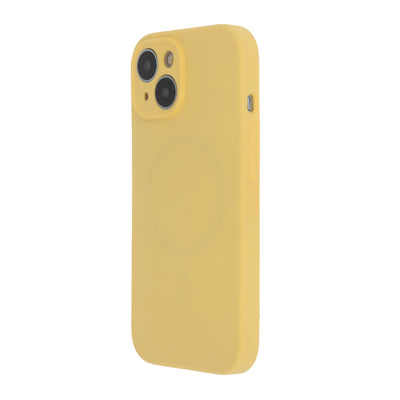 Husa Soft Touch Mag pentru iPhone 14 Pro 6,1" Pastel Galben