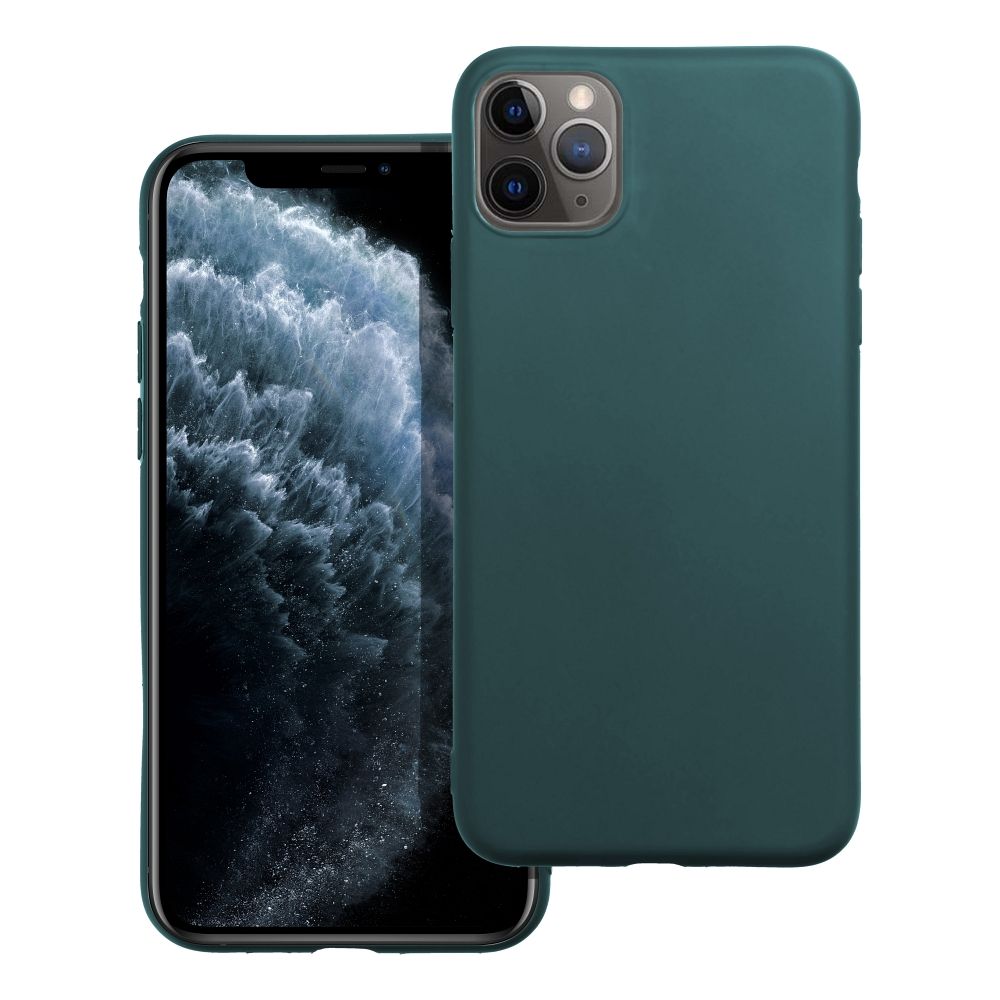 Husa Matt pentru iPhone 11 PRO MAX Verde inchis