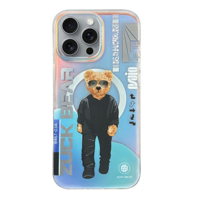 Husa Zuck Bear Berlin Boss Magsafe pentru iPhone 15 Pro Zwei Charm TTT