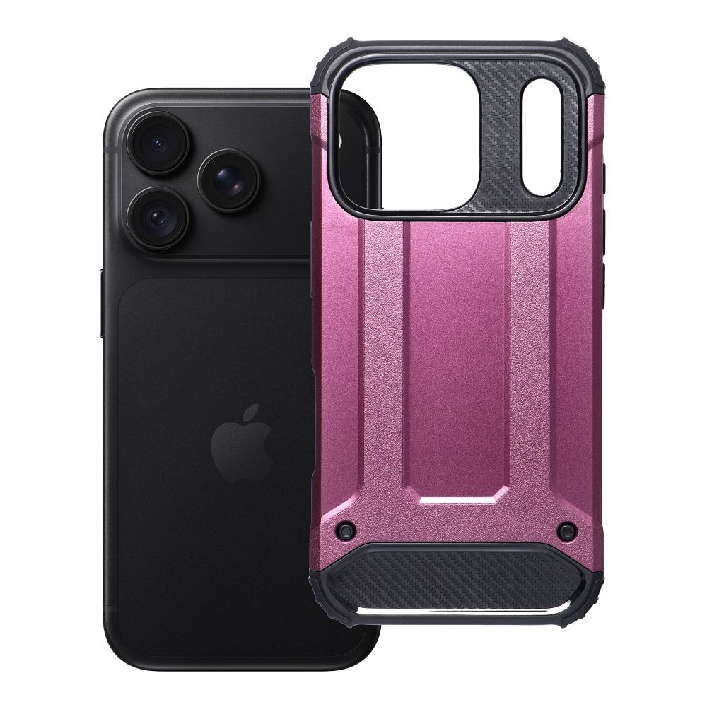 Husa Armor pentru iPhone 18 Pro / 17 Pro Burgundy