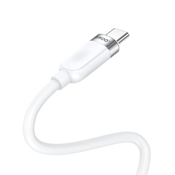 BWOO X315C-C 65W cablu USB-C - USB-C 1m Alb