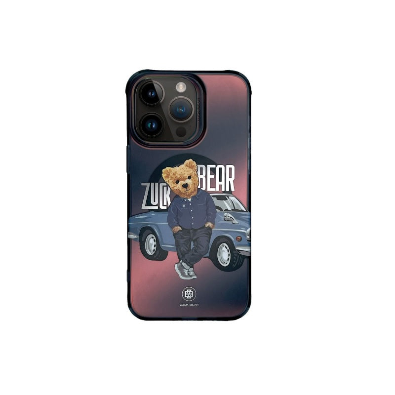 Husa Zuck Bear California Cool Magsafe pentru iPhone 15 Pro Max Car TTT