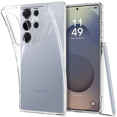 Husa Spigen Liquid Crystal pentru Samsung Galaxy S25 Ultra Crystal Transparent