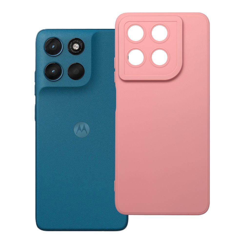 Husa Matt 2.0 pentru Motorola G57 / G57 Power Powder Roz