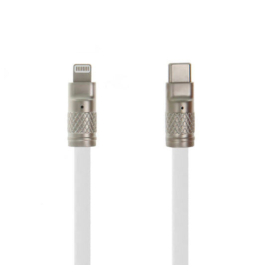 Setty Zink cablu USB-C - Lightning 1,2 m 27W KZC-L-1.2270 Alb