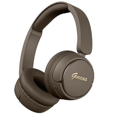 Casti Guess Wireless BT Script Metal Logo Maro