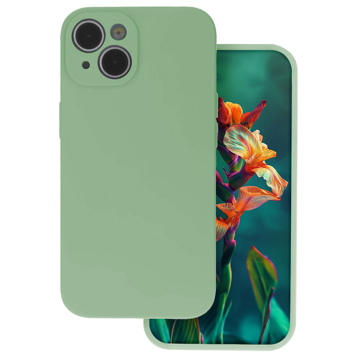 Husa Silicon pentru iPhone 17 6,3" Pistachio
