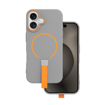 Husa Loop Thin Mag pentru iPhone 15 6,1" Gri