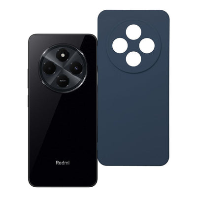 Husa Silicone pentru Xiaomi Redmi 17C 4G / 14C 4G / 14C 5G / Poco C75 4G Albastru