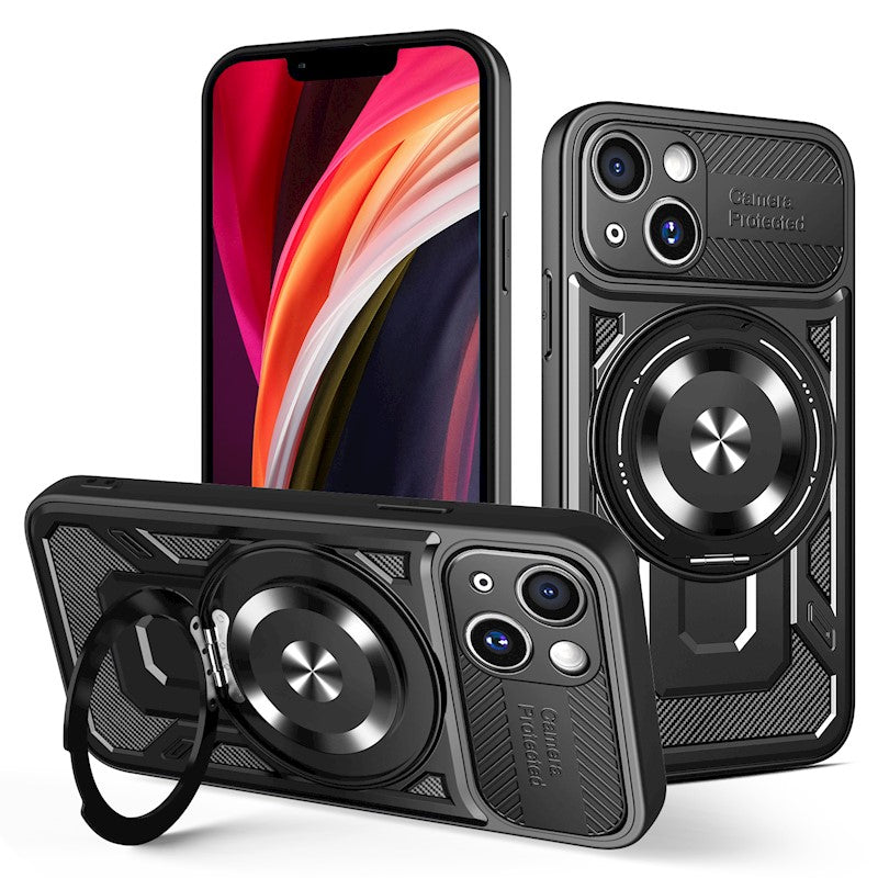 Husa Defender Armor Mag pentru iPhone 13 6,1" Negru