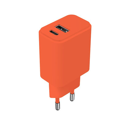 Incarcator Setty USB + Usb-c 20W Lsim-ac-2010 Portocaliu