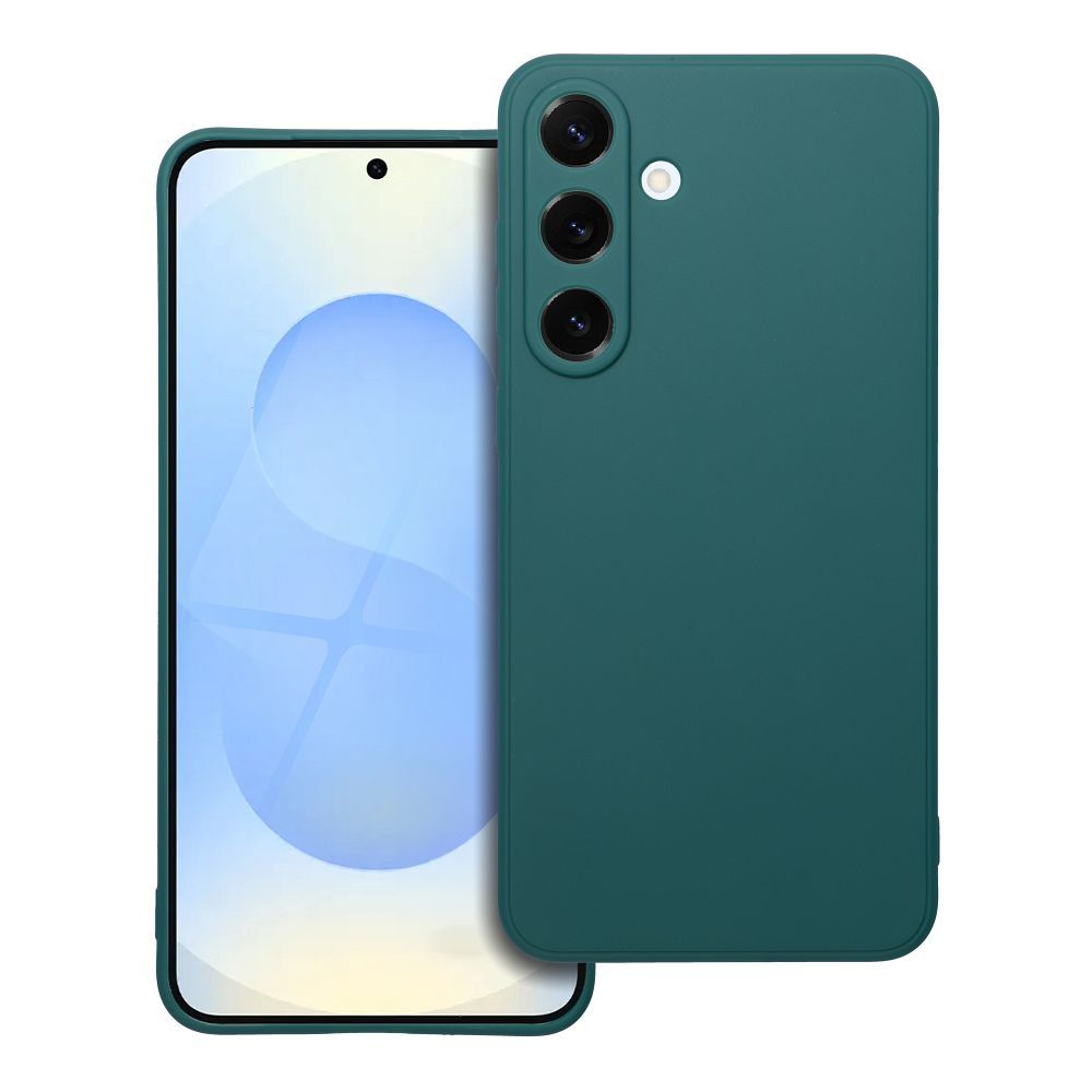 Husa Matt pentru Samsung S25 Plus Verde inchis
