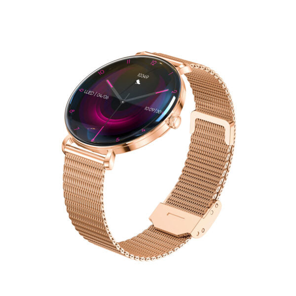Forever Smartwatch SB-370 Rose Gold - Spotted Band