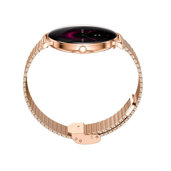 Forever Smartwatch SB-370 Rose Gold - Leopard Print