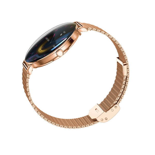 Forever Smartwatch SB-370 Rose Gold - Leopard Print