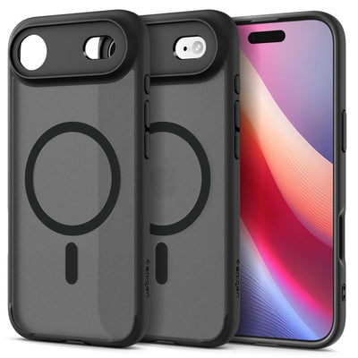 Husa Spigen Ultra Hybrid Mag Magsafe pentru iPhone 17 Air Frost Negru