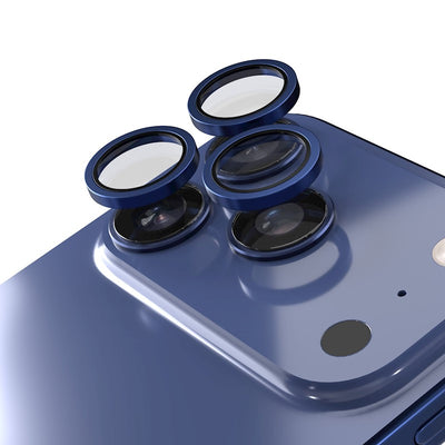 Folie Etteri Camera Lens Protector pentru iPhone 17 Pro / 17 Pro Max Albastru