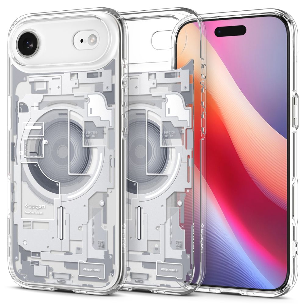 Husa Spigen Ultra Hybrid Mag Magsafe pentru iPhone 17 Air Zero One Alb