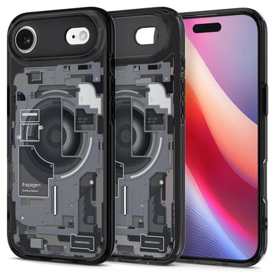 Husa Spigen Ultra Hybrid Mag Magsafe pentru iPhone 17 Air Zero One Negru