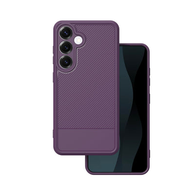 Husa Simple Carbon pentru Samsung Galaxy S24 / S25 Mov