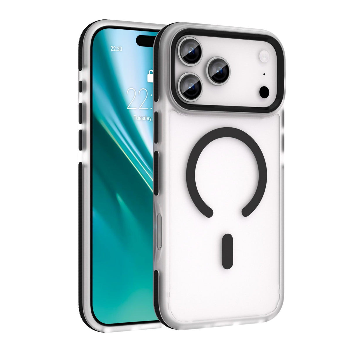Husa Etteri Icy Mag pentru iPhone 17 Pro Negru
