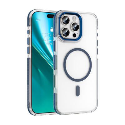 Husa Etteri Icy Mag pentru iPhone 16 Pro Max 6,9" Albastru