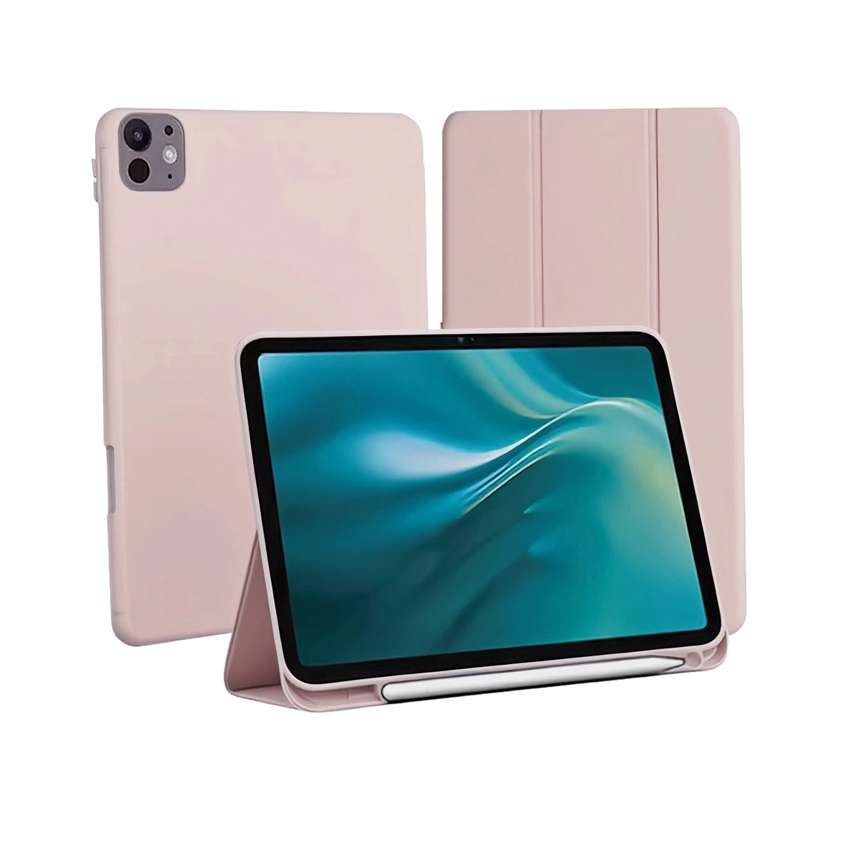 Husa Etteri pentru Apple iPad Pro 2024 11' Roz deschis
