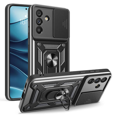 Husa Defender Slide pentru Samsung Galaxy A56 5G Negru