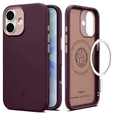 Husa Spigen Nano Pop Mag Magsafe pentru iPhone 17 Burgundy Bean