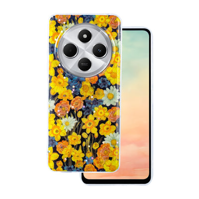 Husa Glow Glam pentru Xiaomi Redmi A5 Global (173,45 X 79,35 X 8,45) Portocaliu