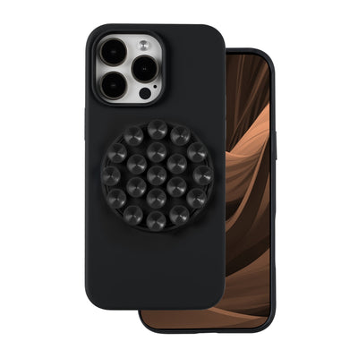 Husa Silicone Stick pentru iPhone 15 Pro 6,1" Negru