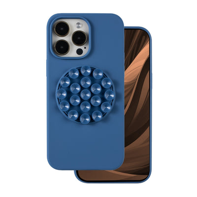 Husa Silicone Stick pentru iPhone 15 Pro 6,1" Albastru