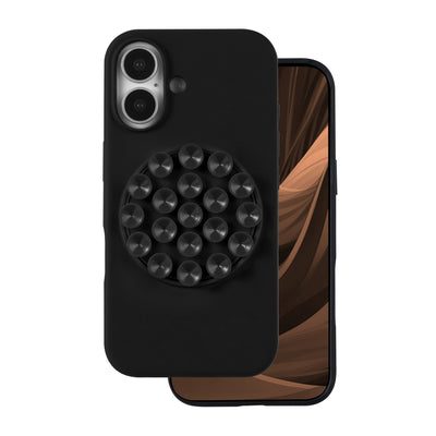 Husa Silicone Stick pentru iPhone 16 6,1" Negru