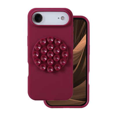 Husa Silicone Stick pentru iPhone 17 Air 6,6" Maroon