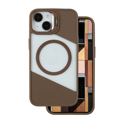 Husa Fusion Mag pentru iPhone 15 6,1" Maro