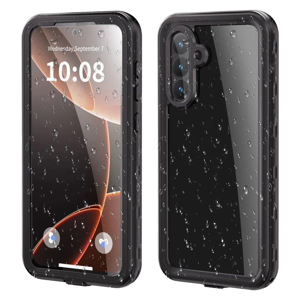 Husa Shellbox pentru Samsung A56 Waterproof Negru