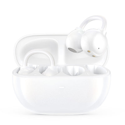 Casti BWOO Bluetooth Bw39 TWS pentru Running Alb