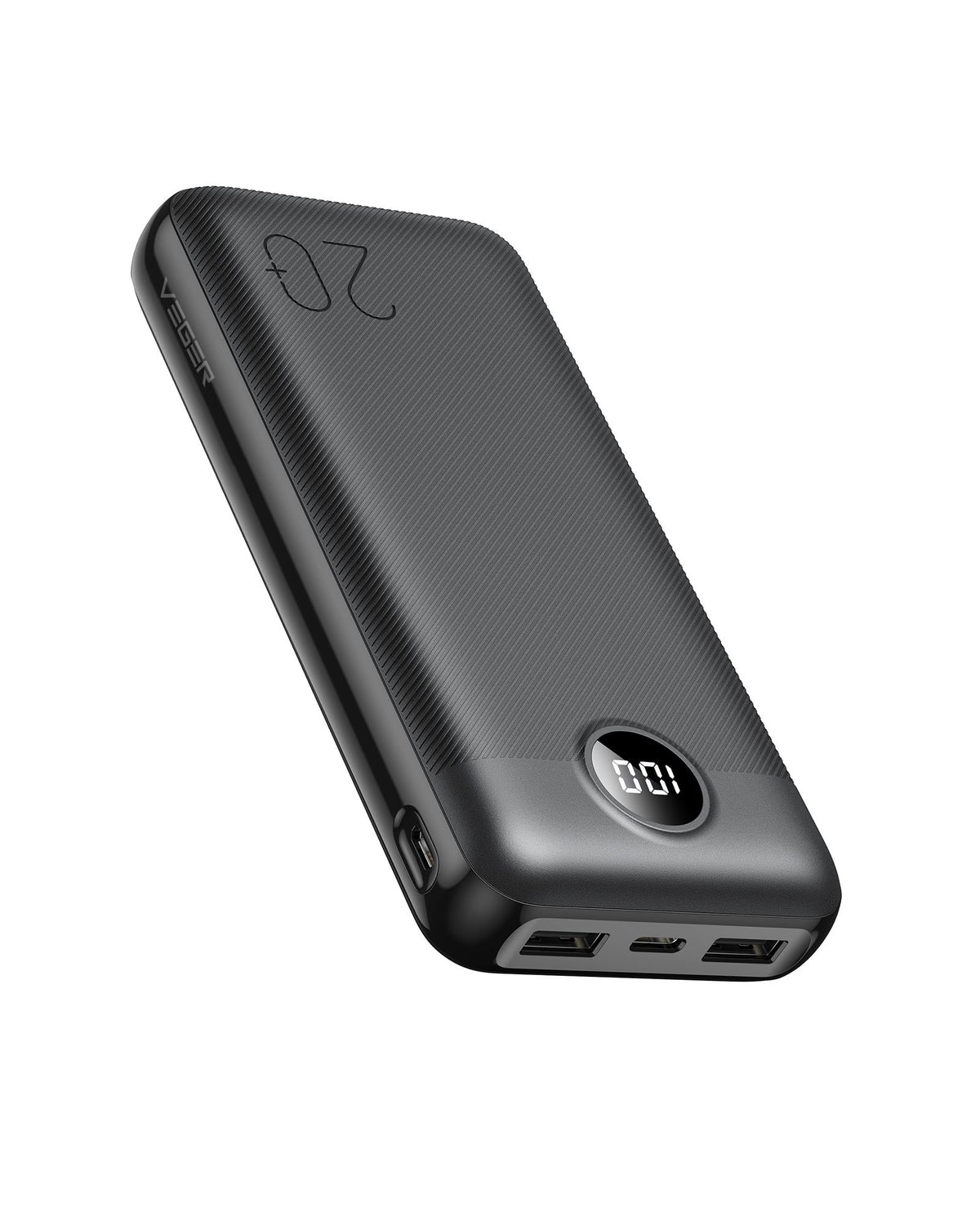 Acumulator extern Veger L20s (Vp2039pd / W2039pd) PD Qc3.0 2A 20000 Mah Negru