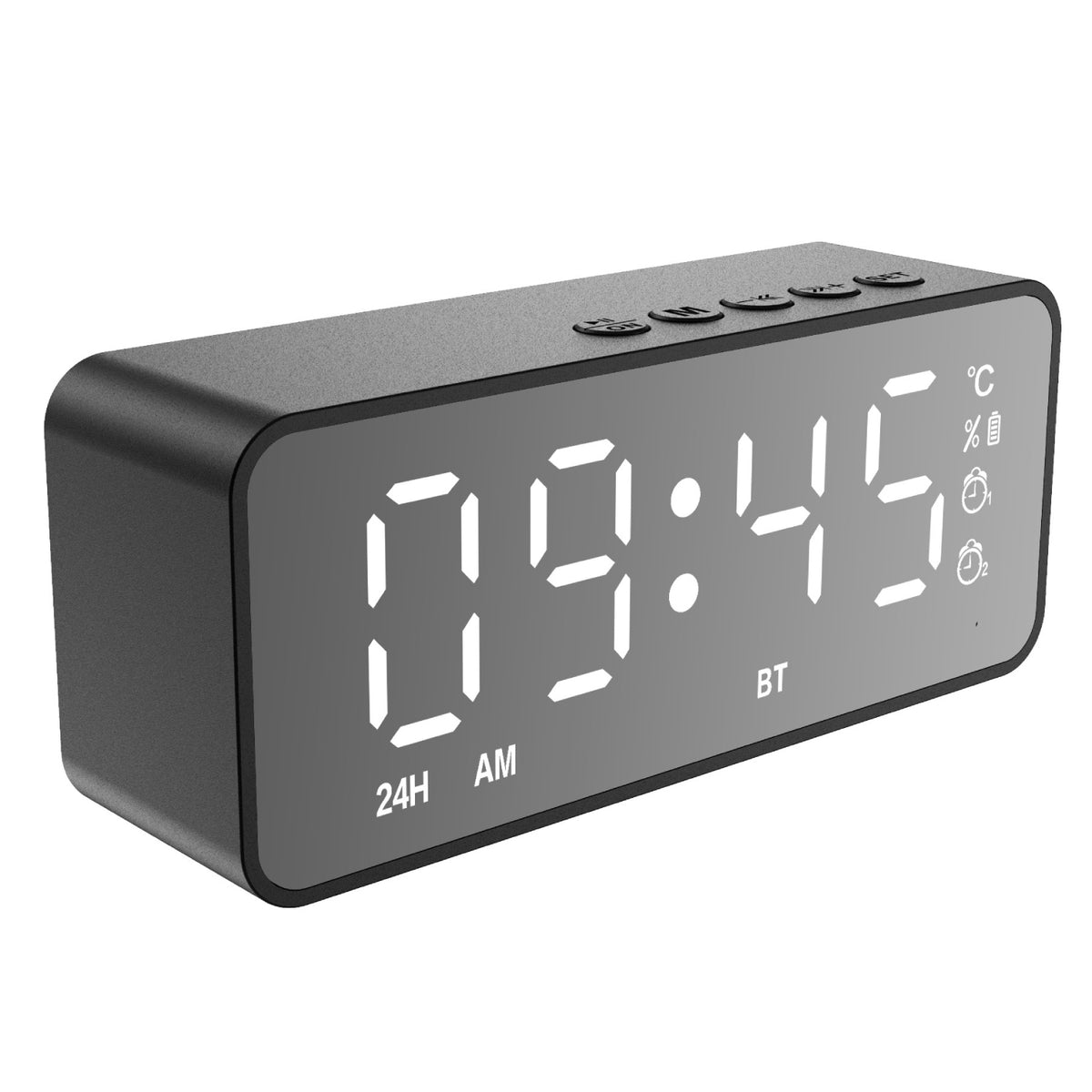 Boxa Setty Desk Clock + FM + Bluetooth